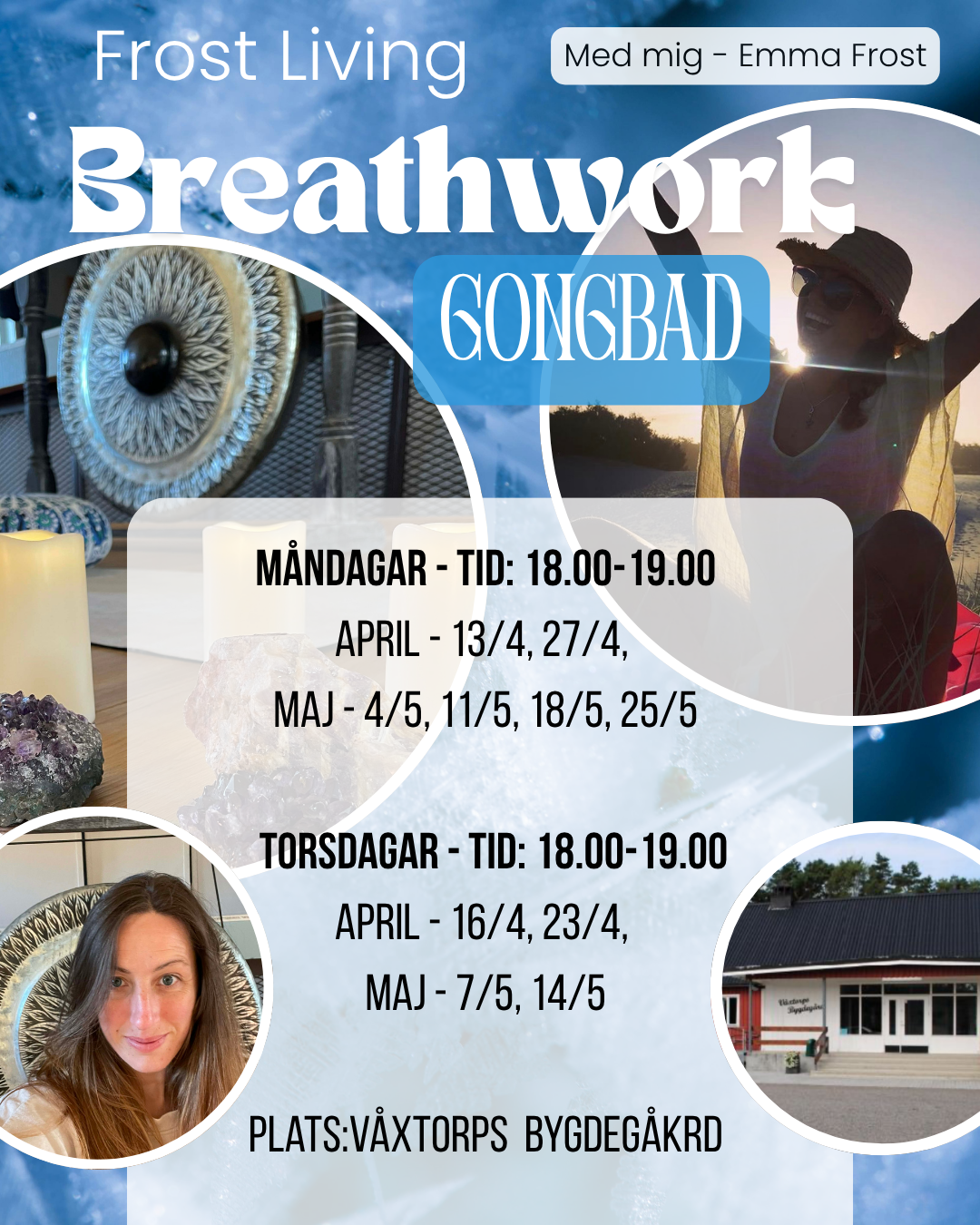 Breathwork & Gongbad April & Maj