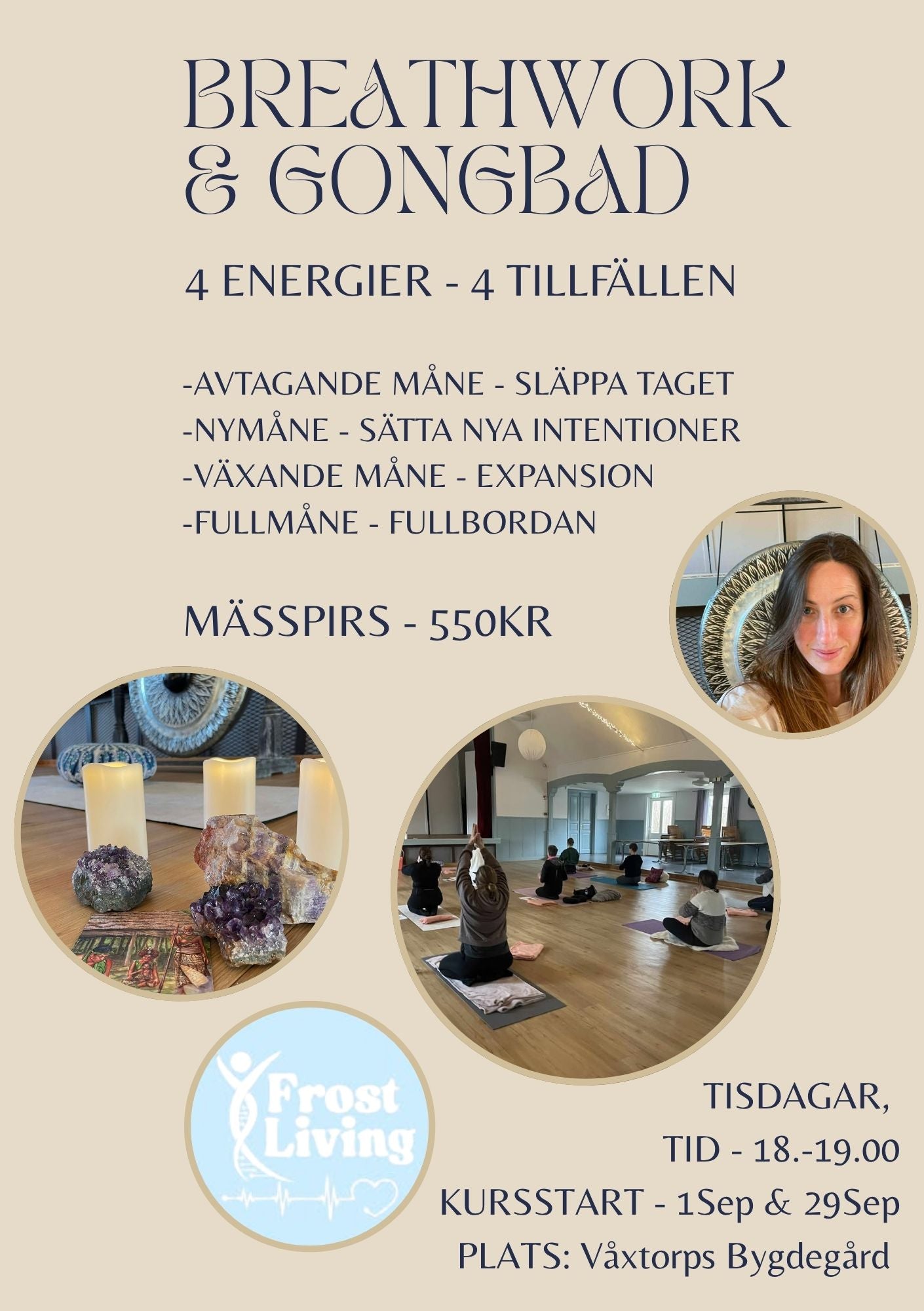 Breathwork & Gongbad/Sound healing - 4 Pass - 29 Sep