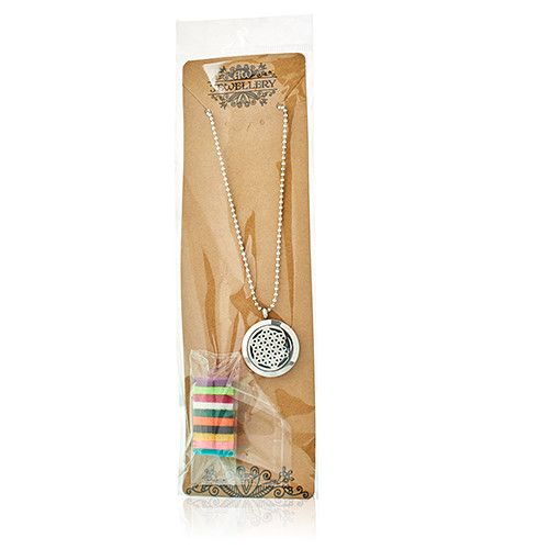 Aromaterapi‑smycke Halsband – Sköldpadda 25 mm