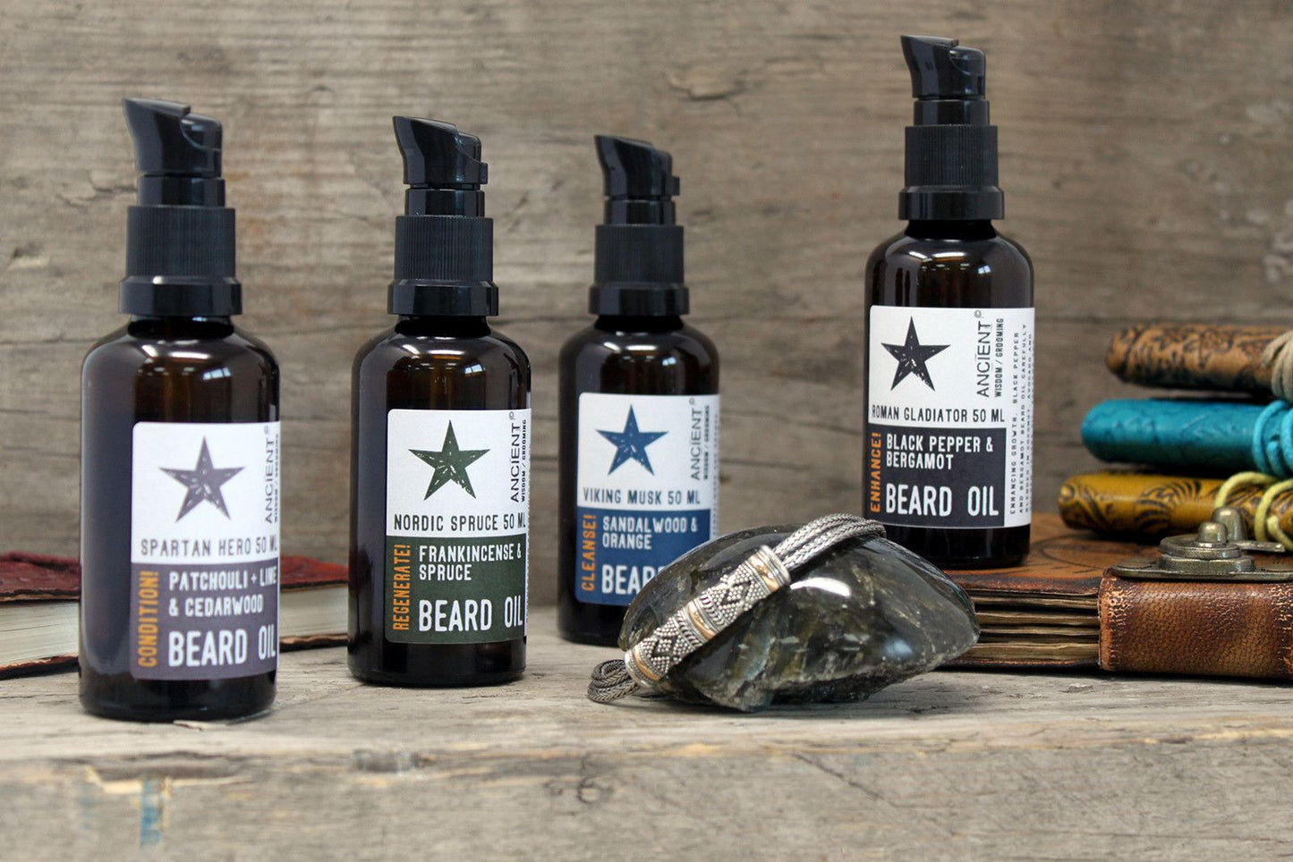 50ml Skäggolja - Viking Musk - Rengör!