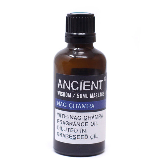 Nag Champa Massageolja – 50 ml