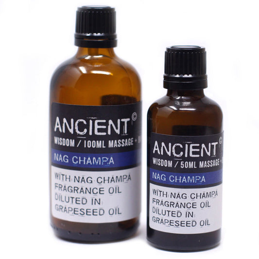 Nag Champa Massageolja – 50 ml