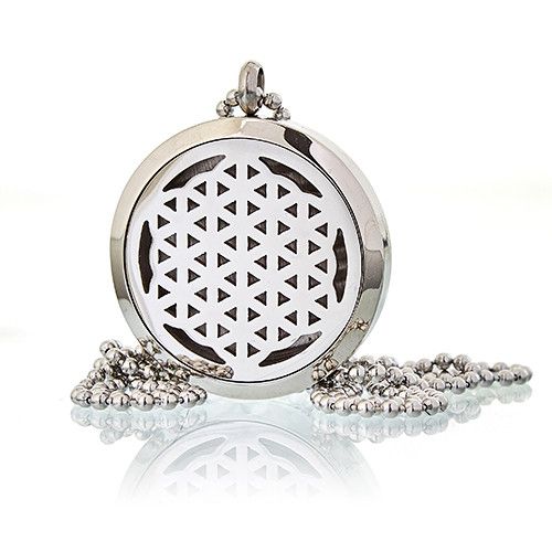 Aromaterapi Halsband – Livets Blomma 30 mm