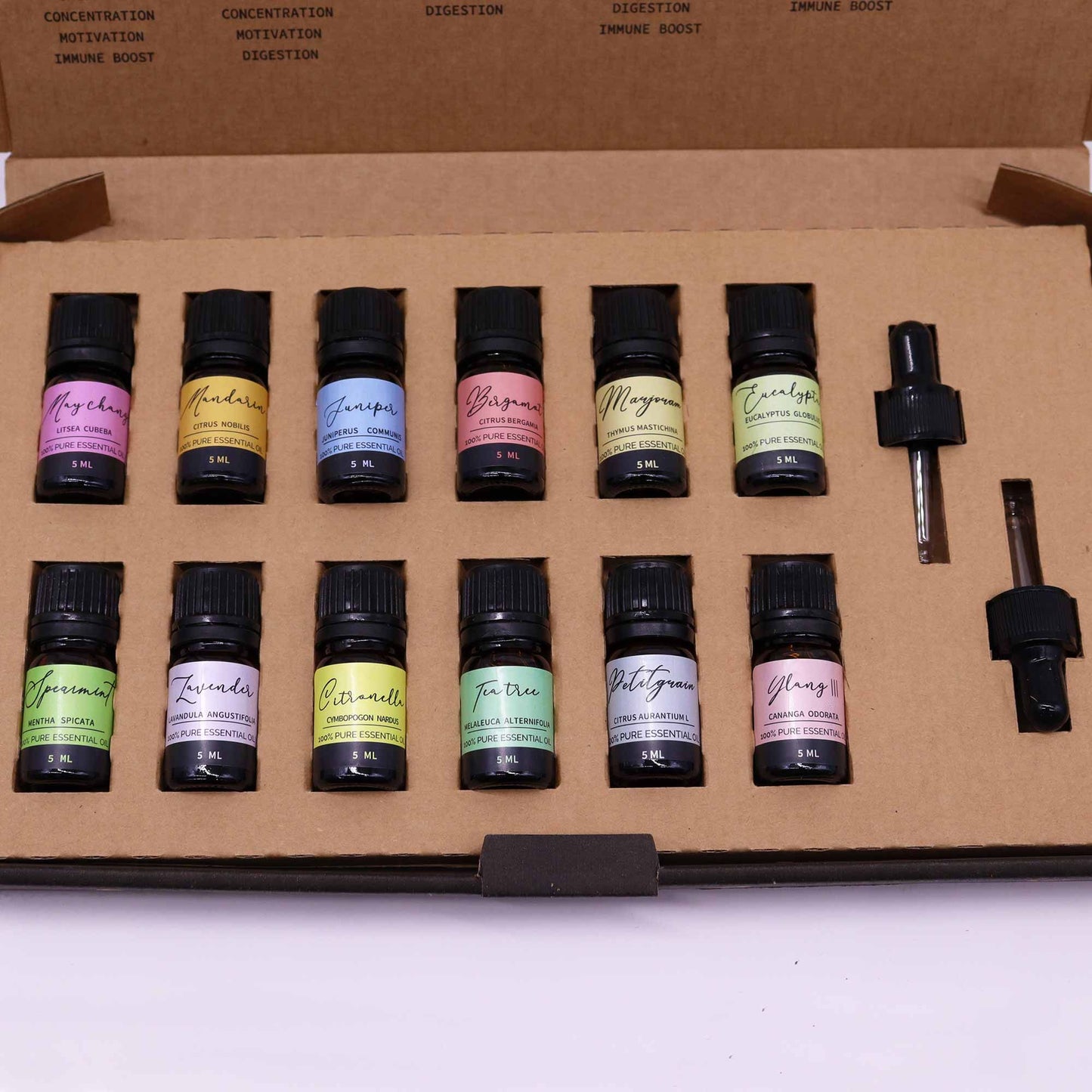 Aromaterapi Eterisk Olja Set – Vårkollektion