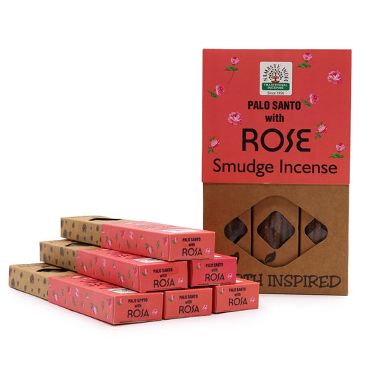 Jordinspirerad Smudgerökelse – Ros