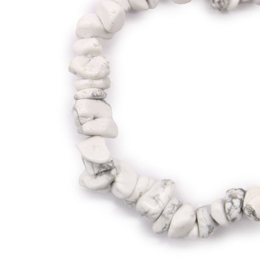 Armband i Vit Jaspis – stilren elegans & inre balans