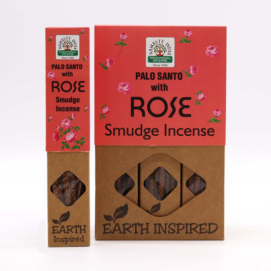 Jordinspirerad Smudgerökelse – Ros