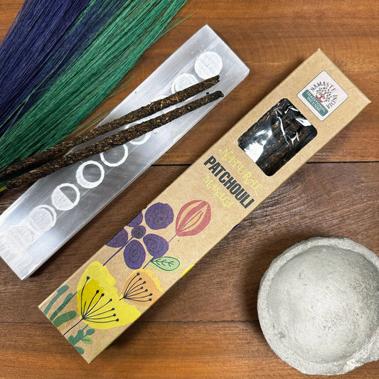 Naturlig botanisk masala rökelse – Patchouli