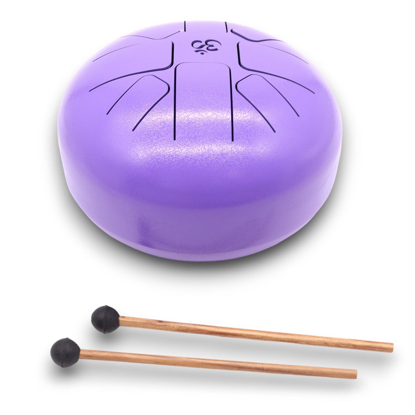 Med Steel Tongue Happy trumma Om Violet – 22x16 cm