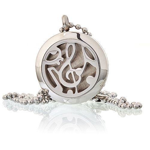 Aromaterapi Halsband – Musiknoter 25 mm