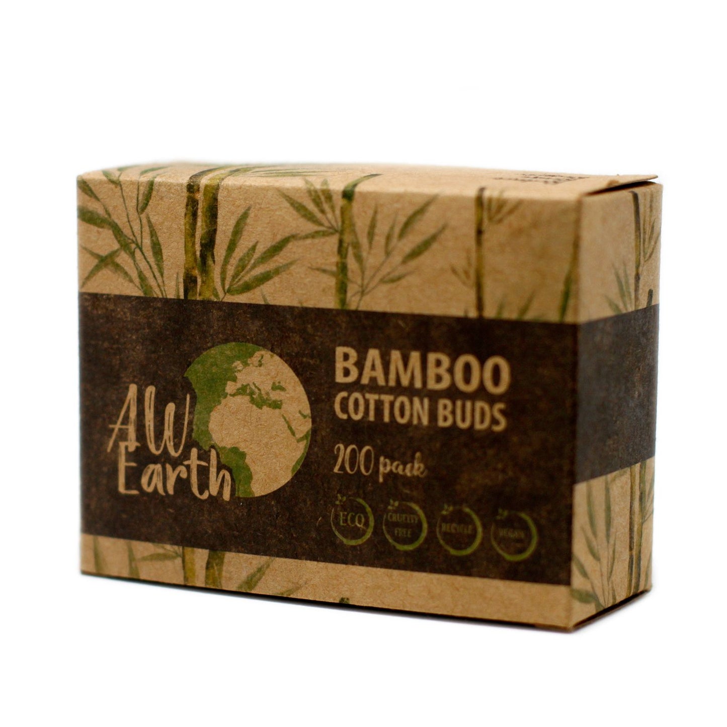 Låda med 200 st Bamboo Cotton Buds