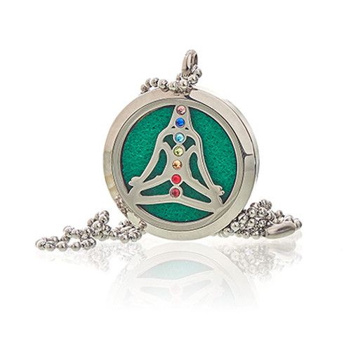 Aromaterapi Halsband – Yoga Chakra – 30 mm