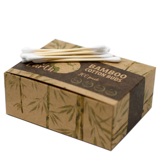 Låda med 200 st Bamboo Cotton Buds