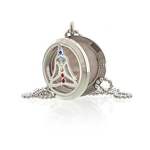 Aromaterapi Halsband – Yoga Chakra – 30 mm