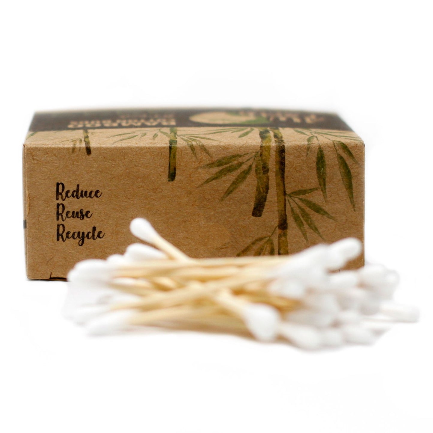 Låda med 200 st Bamboo Cotton Buds