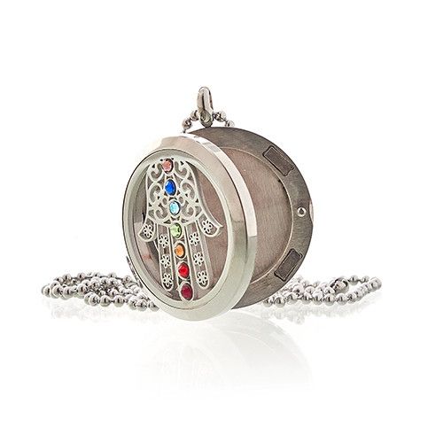Aromaterapi Halsband – Hamsa Chakra – 30 mm