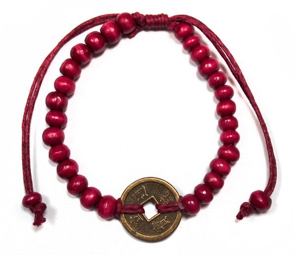 Good Luck Feng-Shui Bracelets - Röd