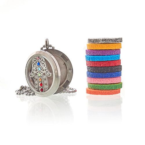Aromaterapi Halsband – Hamsa Chakra – 30 mm