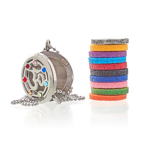 Aromaterapi Halsband – OM Chakra – 30 mm