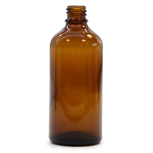 Flaska bärnstensfärgad 100ml