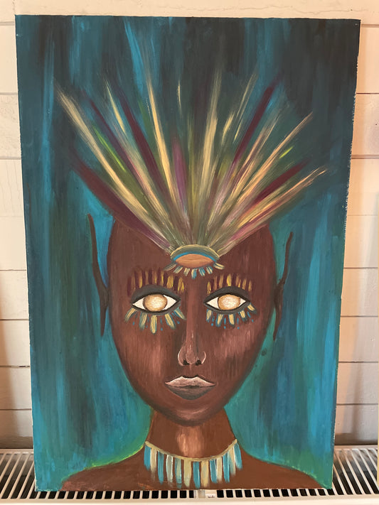 Wild African Boy - 60*40cm