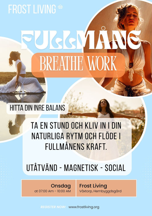 FULLMÅNE - Breath work - 3/2