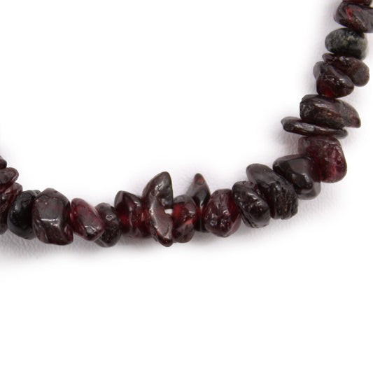 Armband i Blodgranat – passion & kraftfull elegans