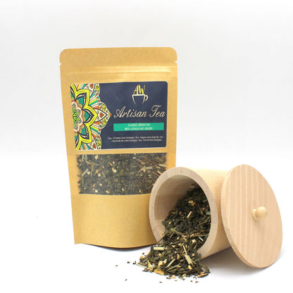 Classic Green Tea with Lemon and Ginger 50g BIO