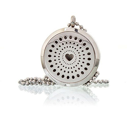 Aromaterapi Halsband – Diamanthjärta 30 mm