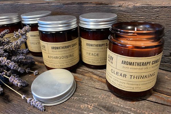Aromaterapiljus i Sojavax 200g – Creativity