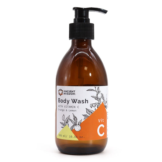 Aromterapi Body Wash med Vitamin C – Apelsin & Citron