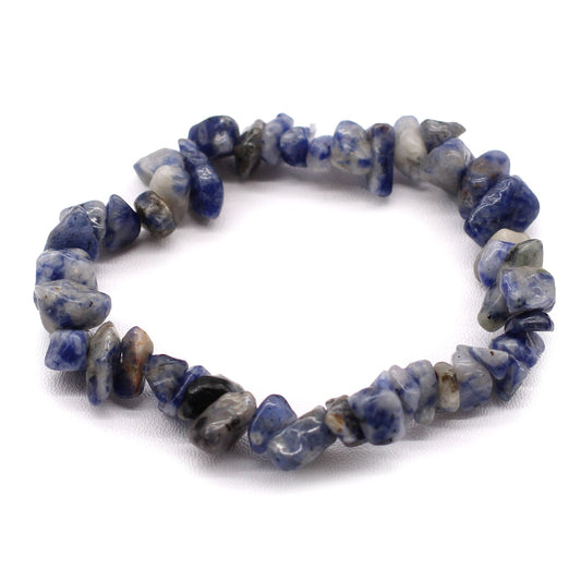 Armband i Sodalit – klarhet & stilren elegans