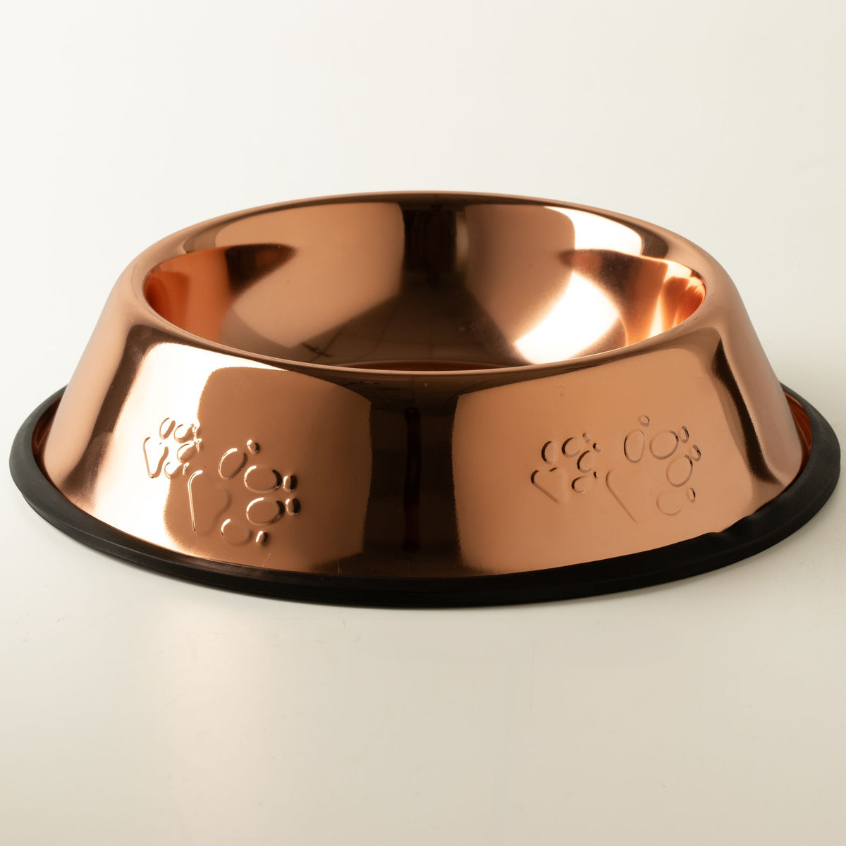 PAW Food Bowls -  Stilren matskål i kopparlook – 22 cm