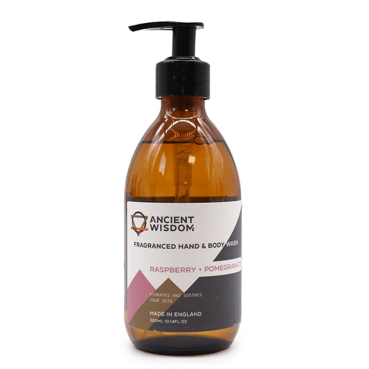 Hand- & Body Wash 300ml – Hallon & Granatäpple
