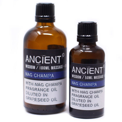 Nag Champa Massageolja – 50 ml