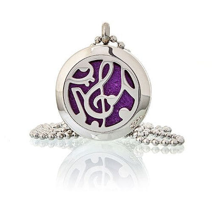 Aromaterapi Halsband – Musiknoter 25 mm