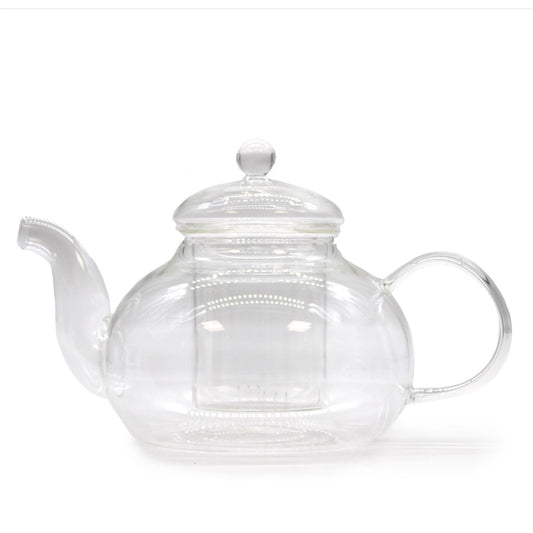 Glastekanna med infuser – Round Pearl, 800 ml