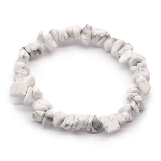 Armband i Vit Jaspis – stilren elegans & inre balans