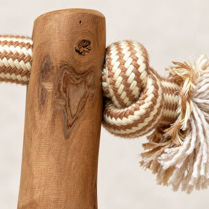 PAW Toys - Coffee Wood Chew - Loop & Tug