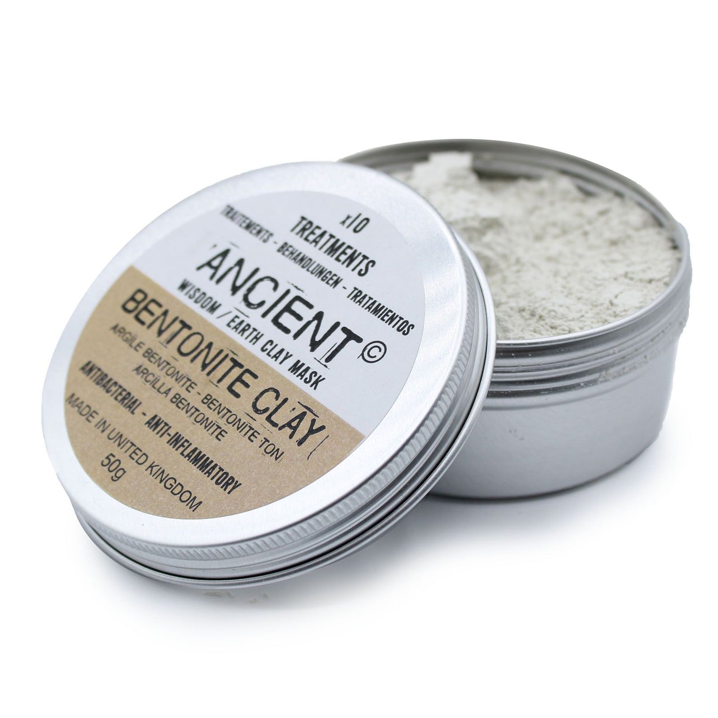 Bentonit Lermask – Pulver 80 g