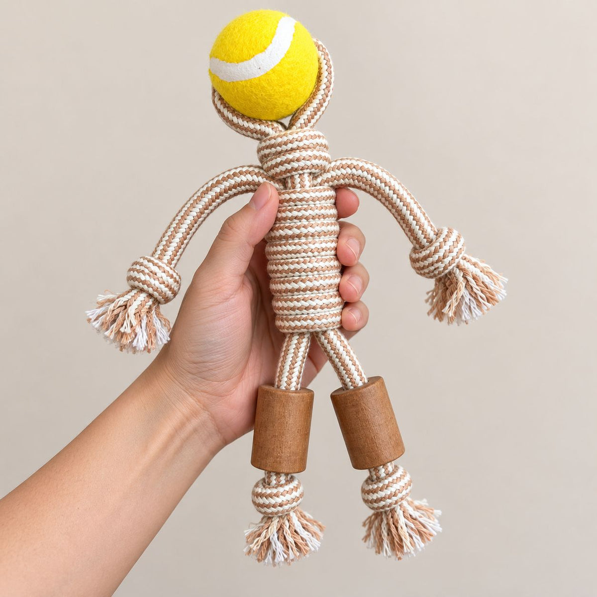PAW Toys – Rope Ranger med kaffeträ och bol
