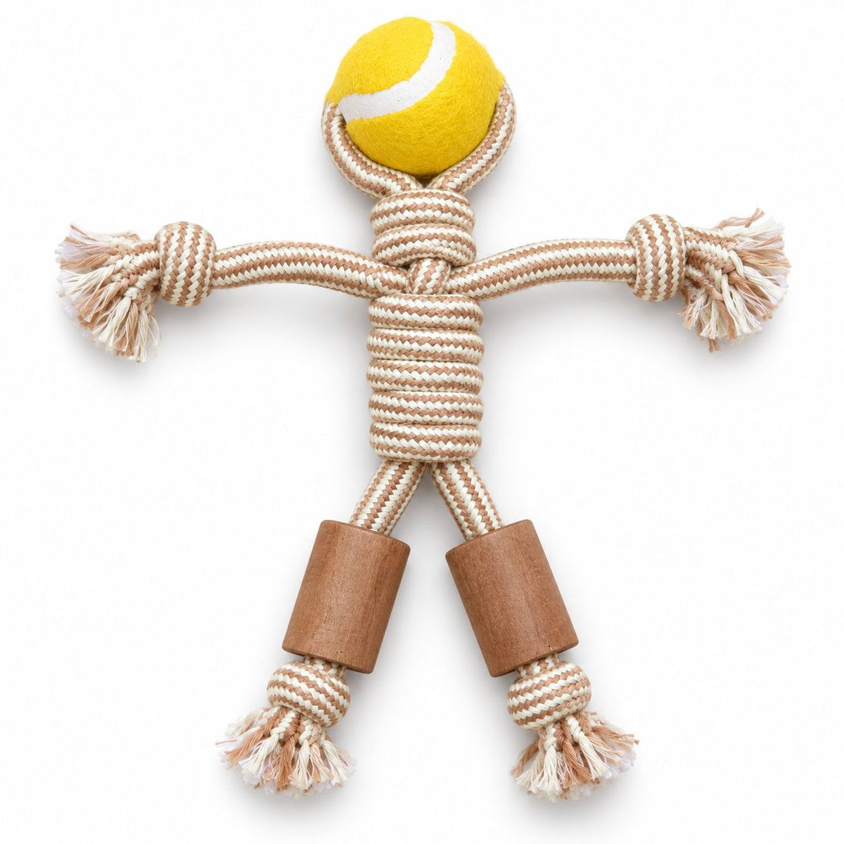 PAW Toys – Rope Ranger med kaffeträ och bol