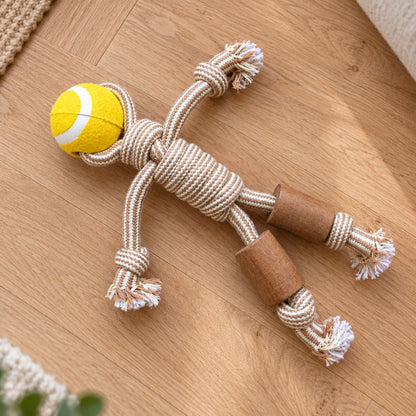 PAW Toys – Rope Ranger med kaffeträ och bol