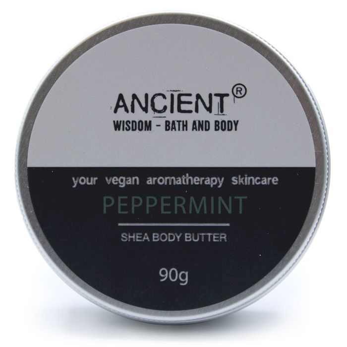 Aromaterapi Sheasmör 90g – Pepparmynta