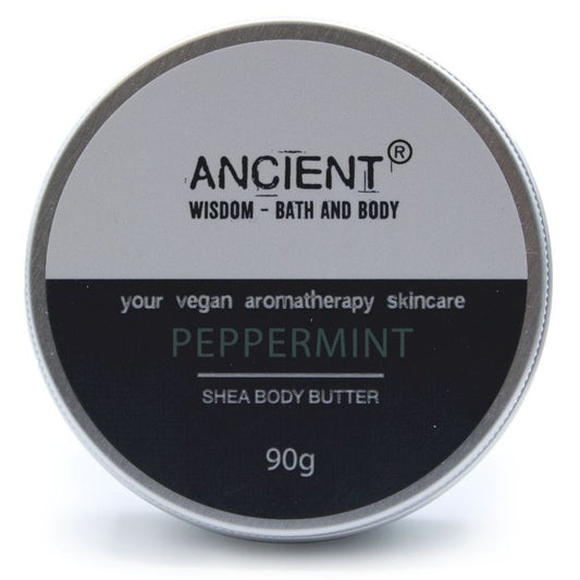 Aromaterapi Sheasmör 90g – Pepparmynta