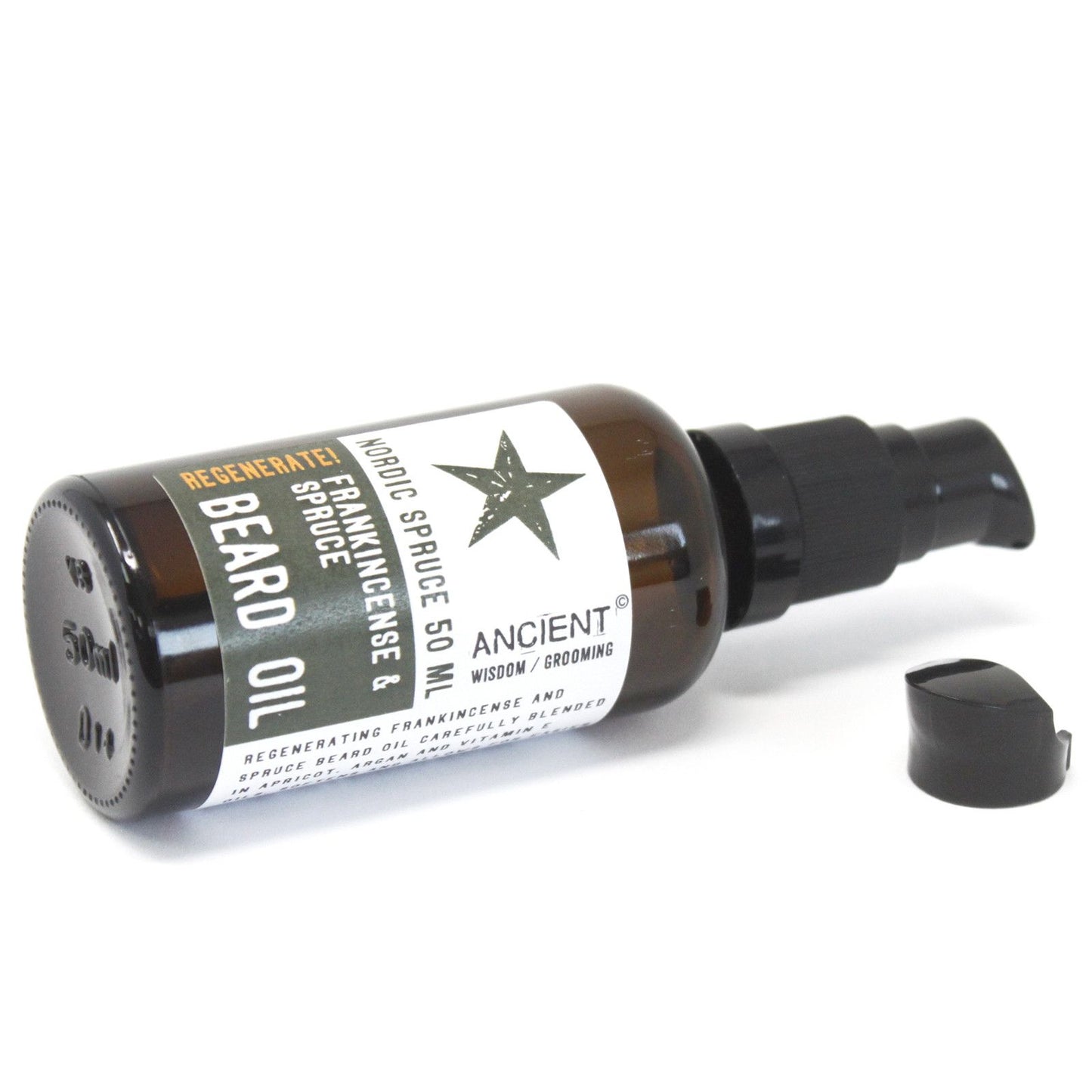 50ml Skäggolja - Nordisk Gran - Regenerate!