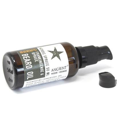 Skäggolja - Nordisk Gran - Regenerate! 50ml