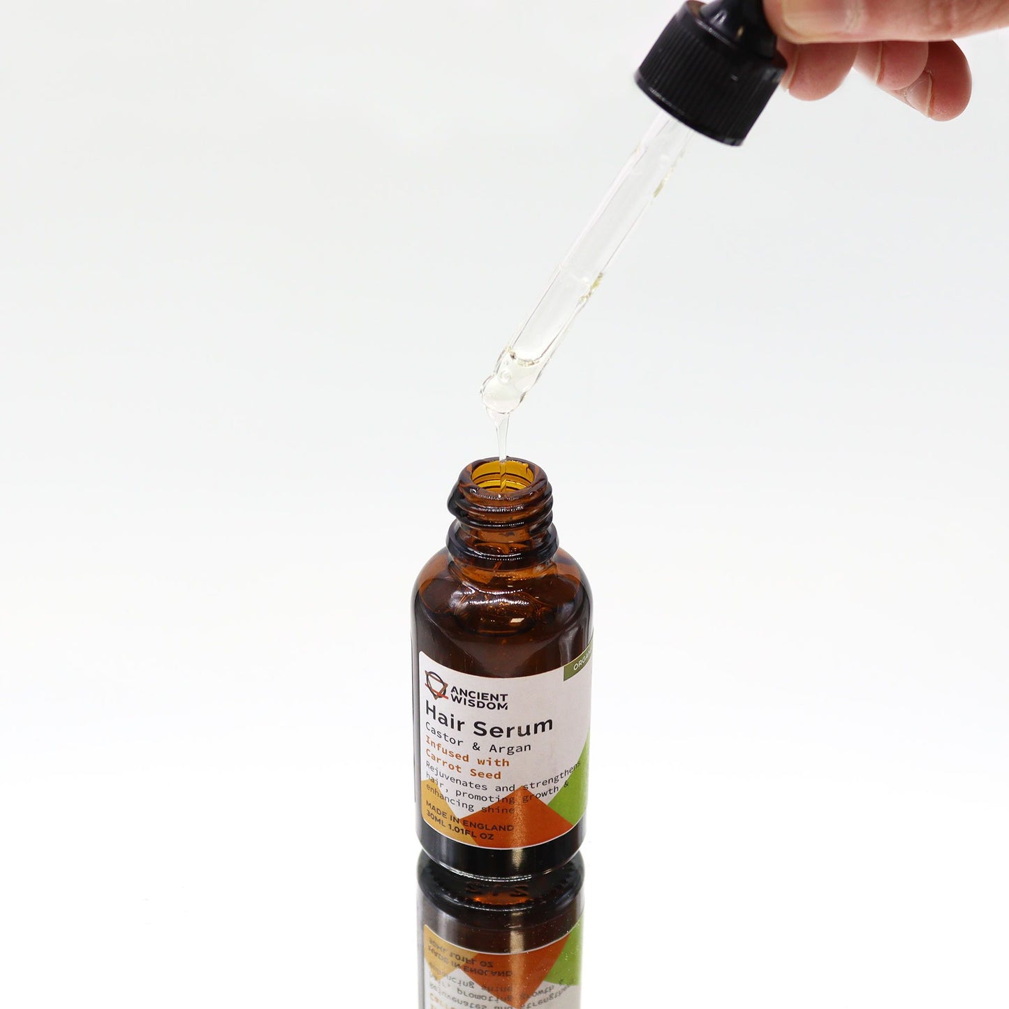 Ekologiskt Hårserum 30ml – Morotsfrö