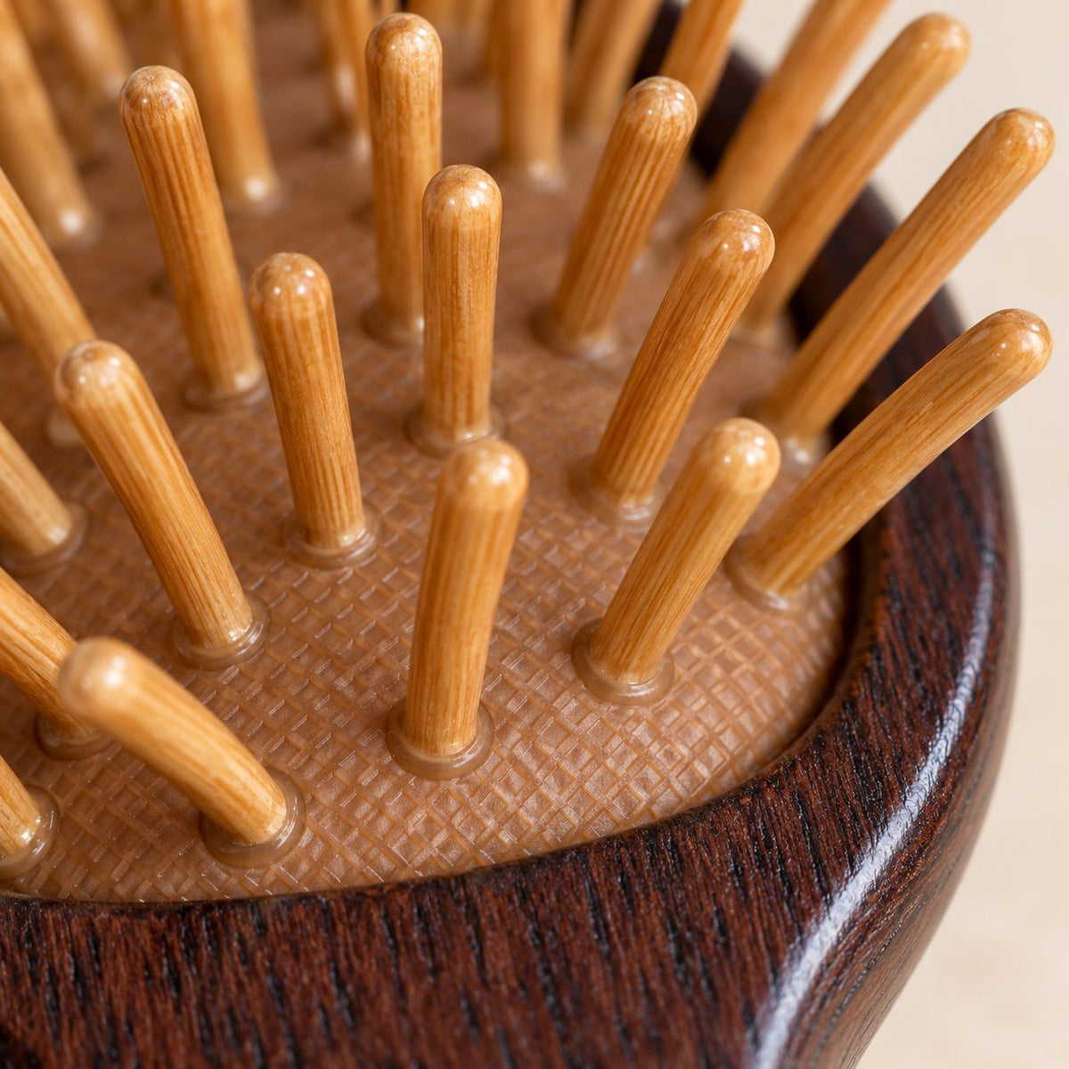 PAW Grooming Tools - Mini Brush & Massage - Bamboo Pins