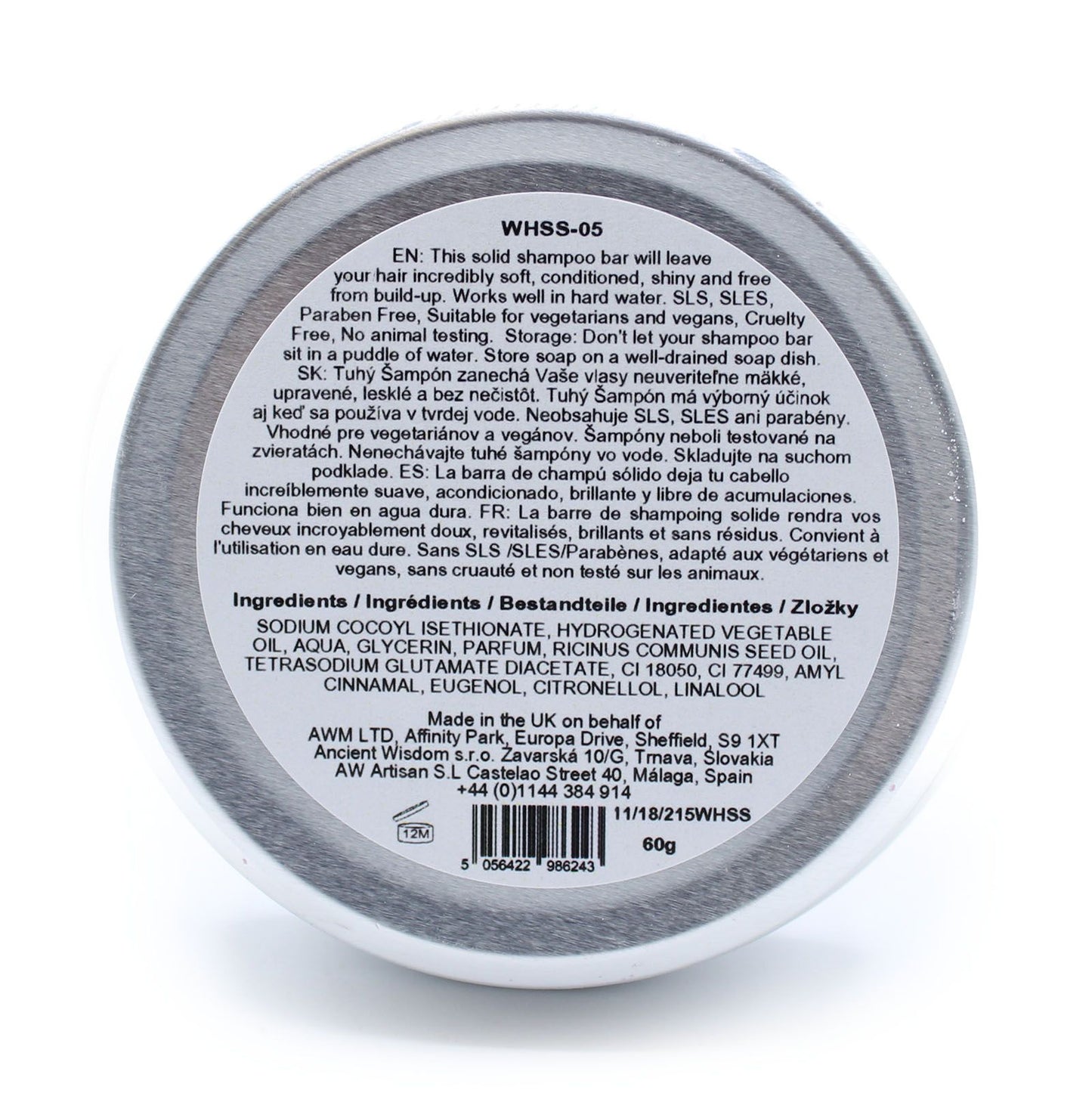 Wild Hare Fast Schampo 60g – Cherry Bonbon